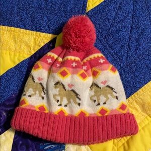 Toddler John Deere winter hat